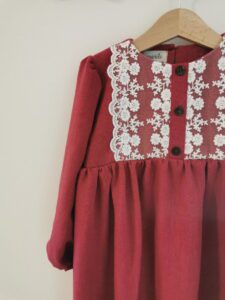 Sukienka Sophie | Czerwona zdj 3