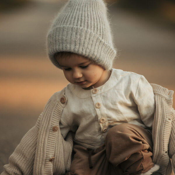 Sztruksowe spodnie Santiago | Orzech - Nomad Kid zdj 7