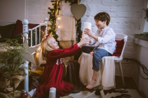 Sukienka Sophie | Czerwona zdj 2