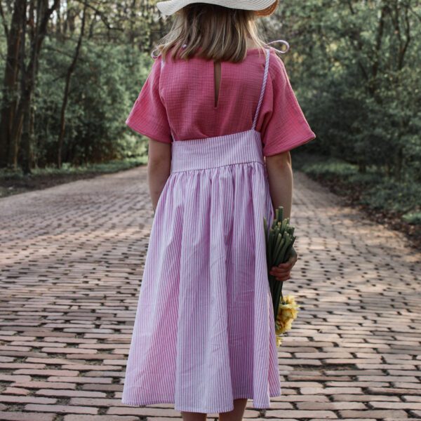 Sukienka Kioto | Różowa - Nomad Kid zdj 12