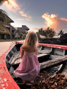 Sukienka Kioto | Różowa - Nomad Kid zdj 4