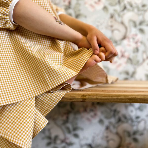 Sukienka Osaka | Ochre - Nomad Kid zdj 9