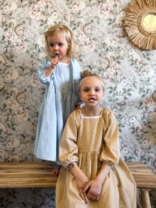 Sukienka Osaka | Ochre - Nomad Kid zdj 7