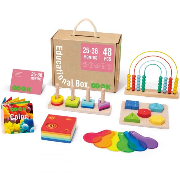 Edukacyjne Pudełko Montessori (od 2 lat)