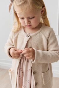 Kardigan Light Oatmeal - Jamie Kay zdj 2