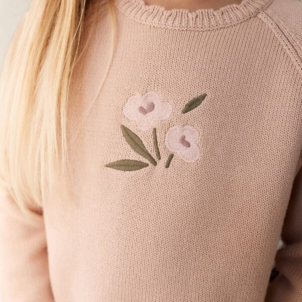 Sweter Audrey Dusty Rose - Jamie Kay zdj 2